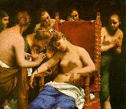 CAGNACCI, Guido The Death of Cleopatra Spain oil painting artist